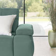 ECKSOFA in Struktur Hellblau  233/313 cm  - Schwarz/Hellblau, Design, Kunststoff/Textil (233/313cm) - Emilio Belluti