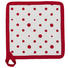 TOPFLAPPEN Rot, Weiß - Rot/Weiß, LIFESTYLE, Textil (17/28cm) - Landscape TOPFLAPPEN Rot, Weiß - Rot/Weiß, LIFESTYLE, Textil (17/28cm) - Landscape