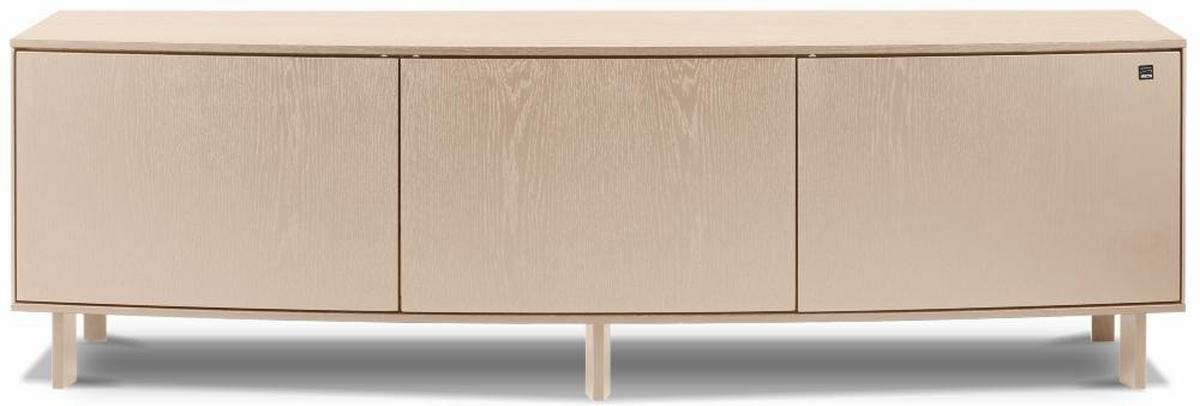 TV-BÄNK  149/45/41 cm  möbler i samma serie finns att köpa till, stående, finns i olika träslag, finns i olika trädekorer  - ek Bianco, Design, trä (149/45/41cm) - Skovby