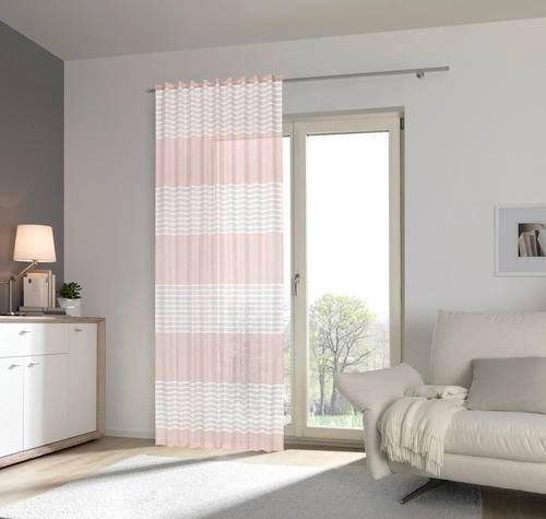 FERTIGVORHANG  blickdicht   140/245 cm  - Altrosa, Basics, Textil (140/245cm) - Esposa