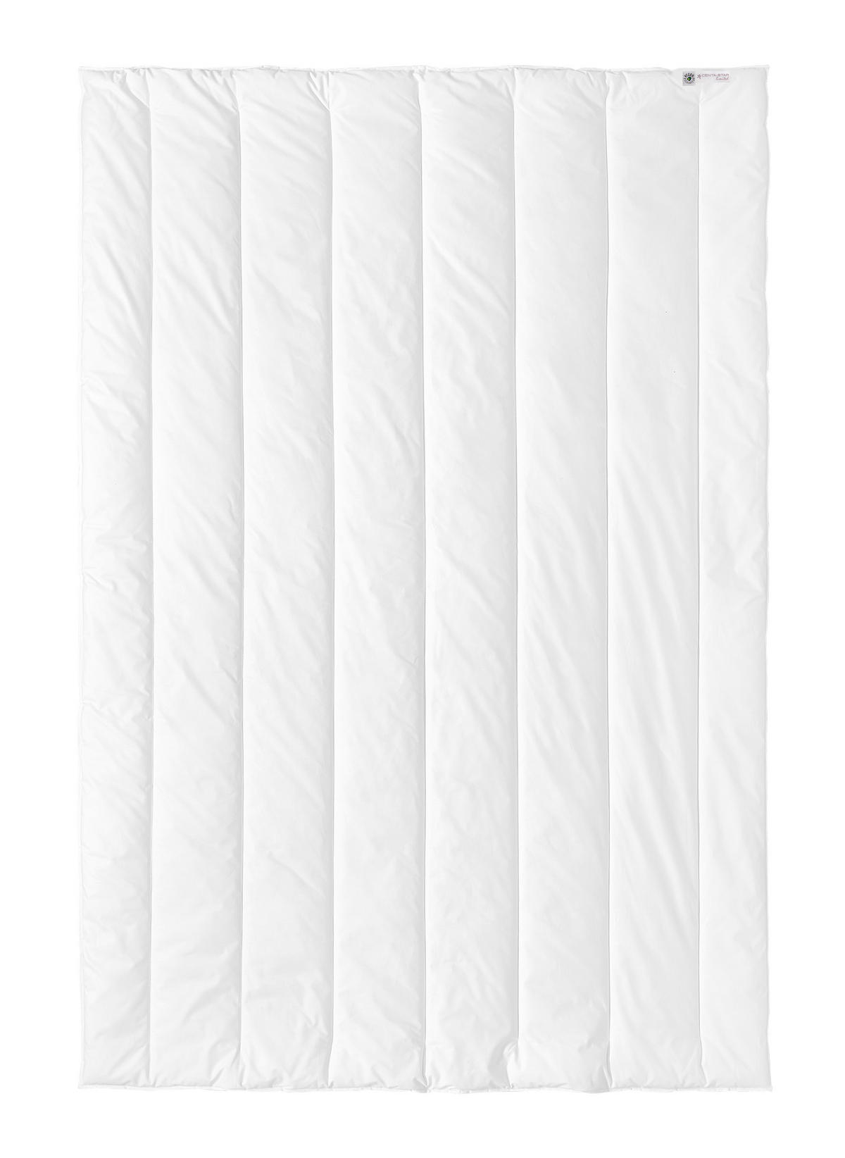 GANZJAHRESDECKE  Veggie  135/200 cm   - Weiß, Basics, Textil (135/200cm) - Centa-Star