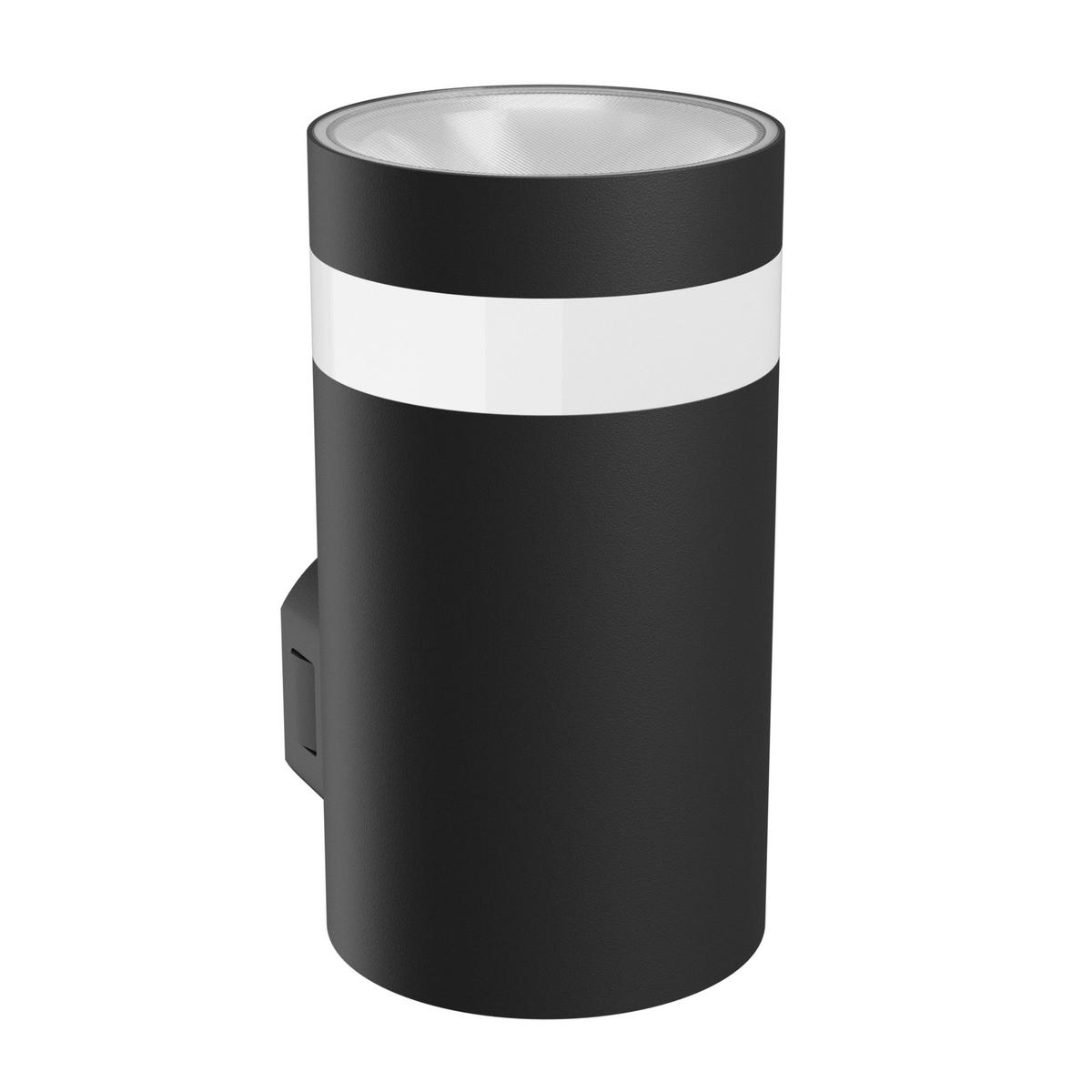 ZUNANJA STENSKA SVETILKA  TORRE       9,9/7,8/15,6 cm      - črna, Basics, umetna masa (9,9/7,8/15,6cm)