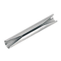 ROHRVERBINDER 10.5 cm  - Nickelfarben, Basics, Metall (10.5cm) - Homeware