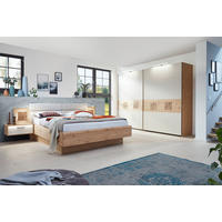 BETTANLAGE - Sandfarben/Eichefarben, KONVENTIONELL, Textil (180/200cm) - Dieter Knoll