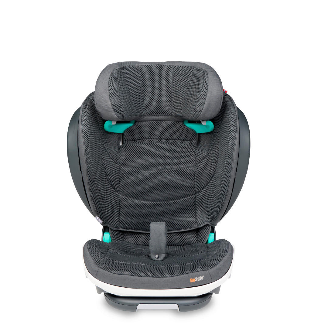 DJEČJA AUTOSJEDALICA  IZI FLEX FIX 2 I-SIZE  - antracit, Basics, tekstil/plastika (7kg) - Besafe