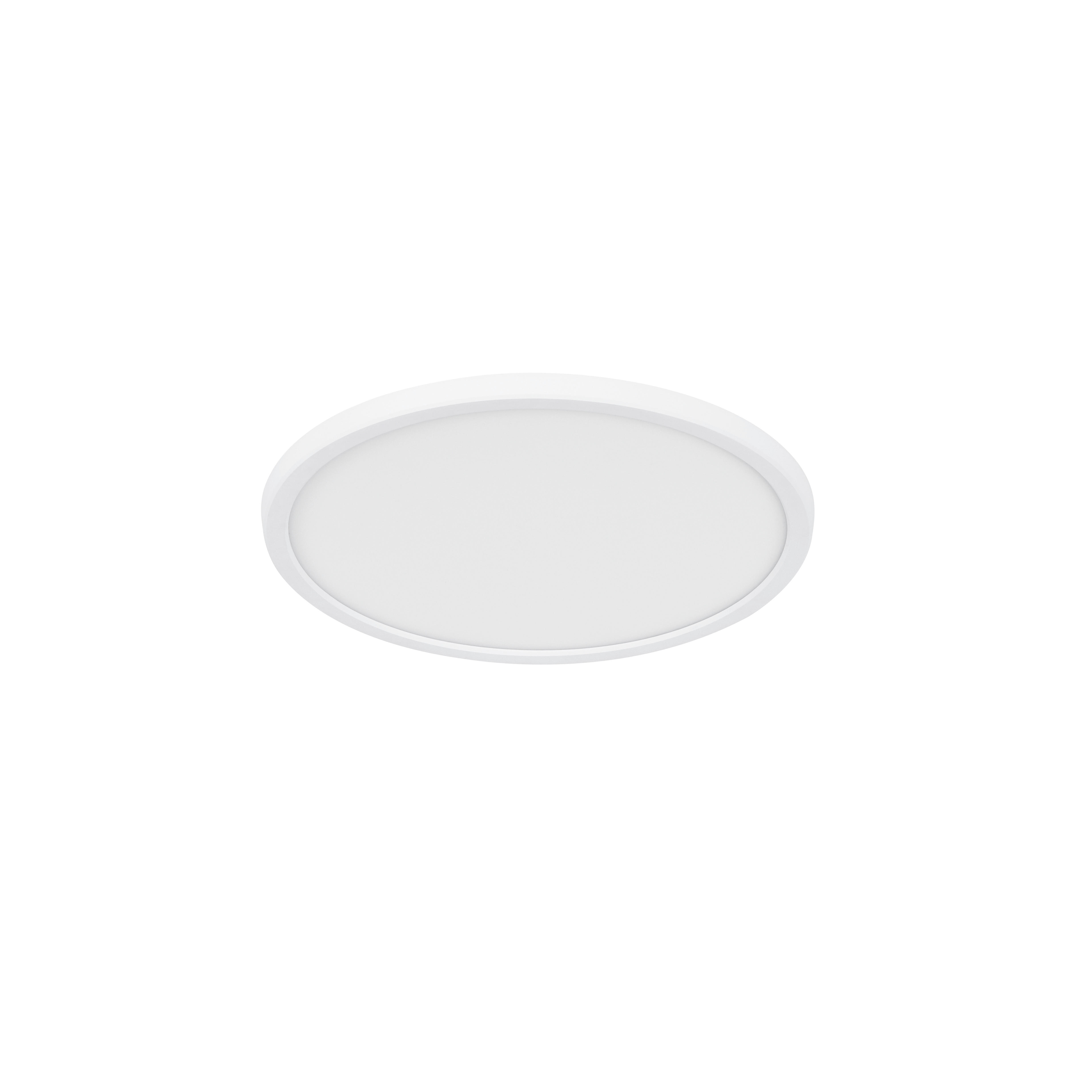 DECKENLEUCHTE  29,4/3,8 cm    - Weiß, Basics, Kunststoff (29,4/3,8cm) - Nordlux