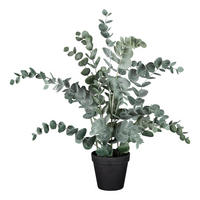 KUNSTPFLANZE 53 cm  - Grau/Grün, Basics, Kunststoff (53cm) - Ambia Home