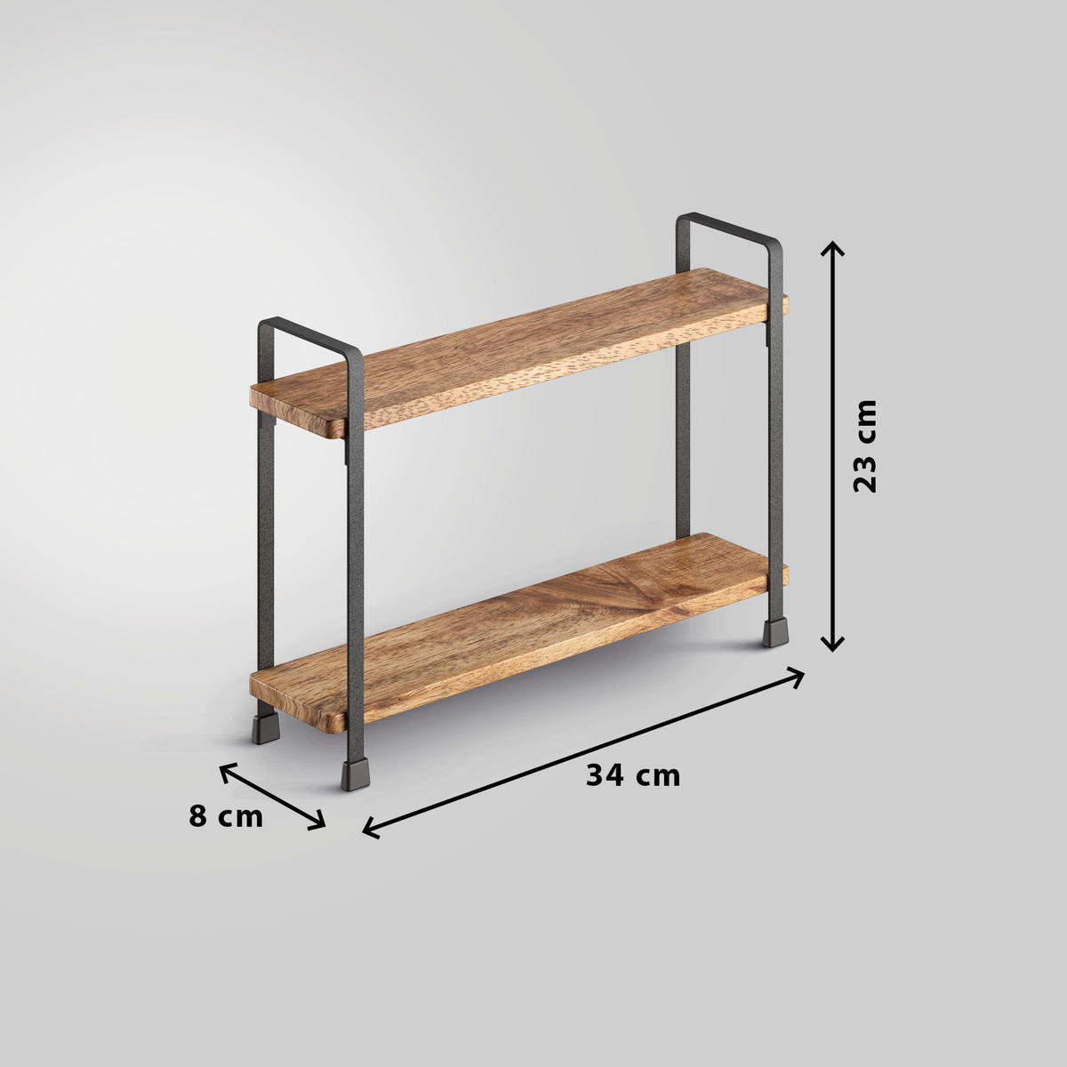 FŰSZERTARTÓ POLC - Basics (34/8/23cm) - Metaltex