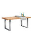ESSTISCH Kernbuche massiv rechteckig Buchefarben - Buchefarben, Design, Holz/Metall (180/100/75cm) - Carryhome ESSTISCH Kernbuche massiv rechteckig Buchefarben - Buchefarben, Design, Holz/Metall (180/100/75cm) - Carryhome