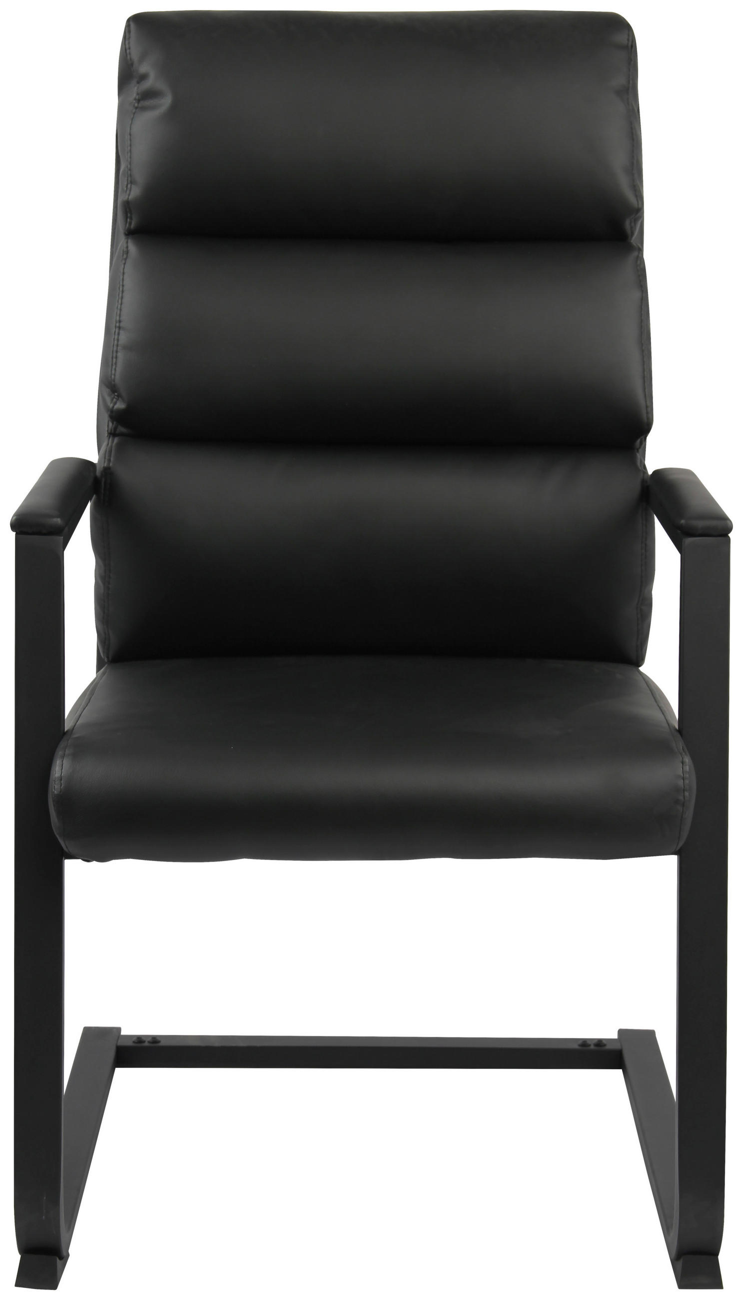 KONFERENČNÍ ŽIDLE - černá, Moderní, kov/textil (53/73/52cm) - Livetastic