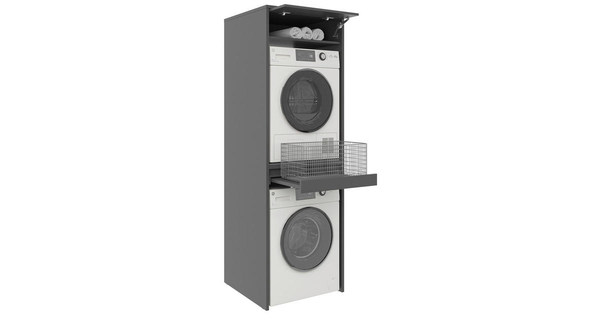 Xora WASCHMASCHINENSCHRANK 67,5/210/67,5 cm Anthrazit online
