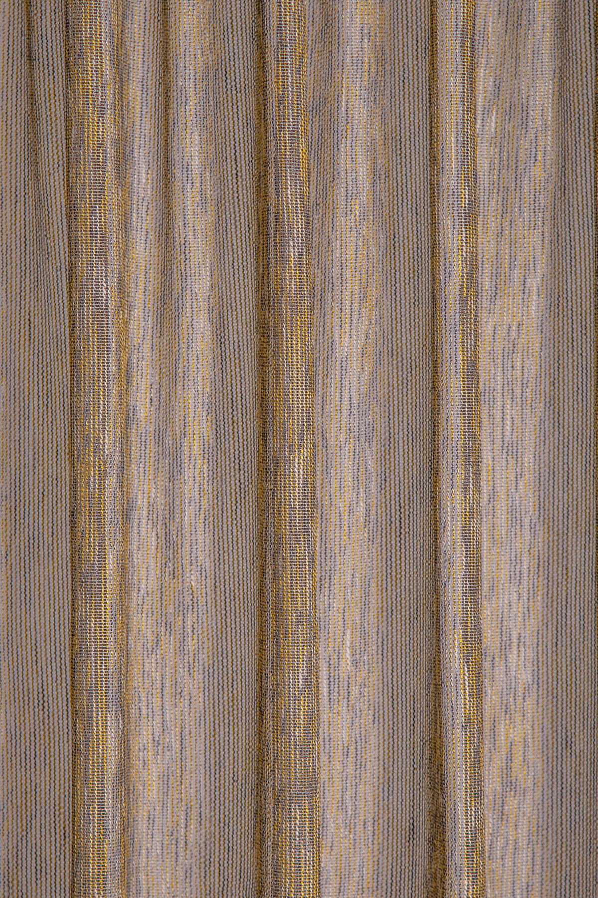FERTIGVORHANG halbtransparent  - Dunkelgelb, Basics, Textil (140/245cm)