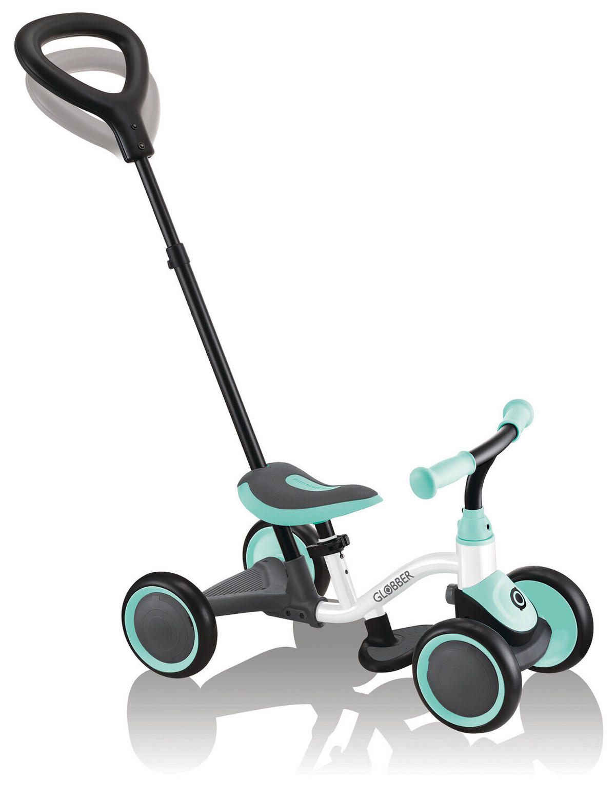 LAUFRAD LEARNING BIKE 3IN1  - Weiß/Mintgrün, LIFESTYLE, Kunststoff (75/31/93cm) - GLOBBER