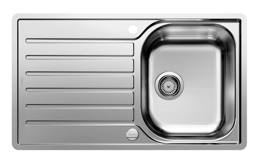 SPÜLE 519707  - Edelstahlfarben, Basics, Metall (86/16/50cm) - Blanco