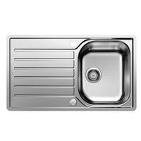 SPÜLE 519707  - Edelstahlfarben, Basics, Metall (86/16/50cm) - Blanco