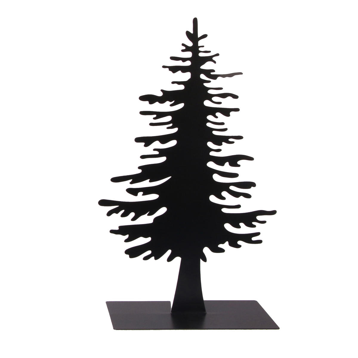 DEKOBAUM  - Schwarz, LIFESTYLE, Metall (22/35,5/11,5cm) - X-Mas