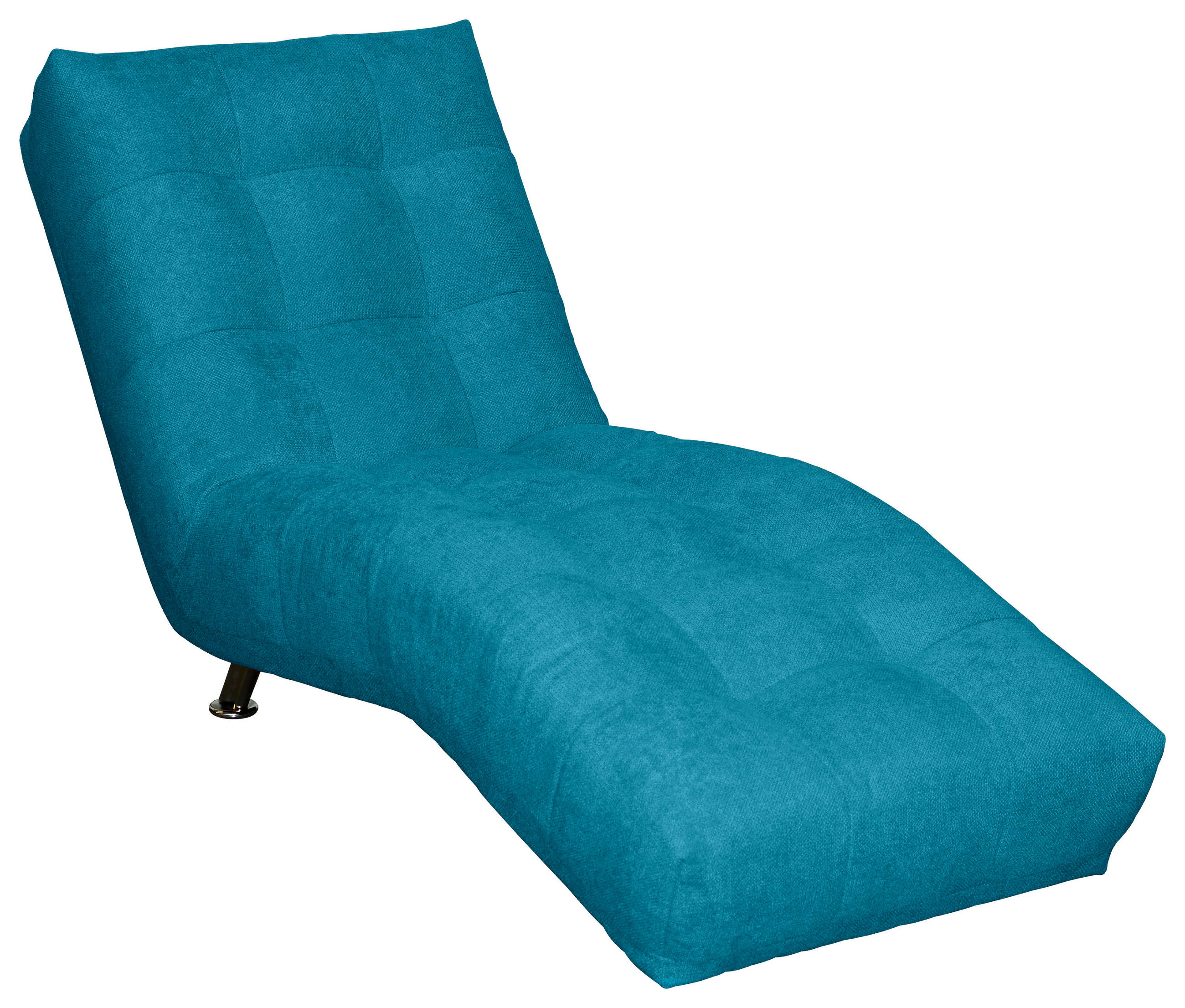LIEGE in Flachgewebe Türkis  - Türkis/Chromfarben, MODERN, Textil/Metall (68/88/164cm) - MID.YOU