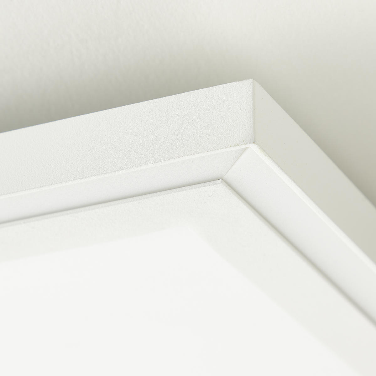 LED-PANEEL LANETTE 40/40/5 cm   - Weiß, Basics, Kunststoff/Metall (40/40/5cm) - Brilliant