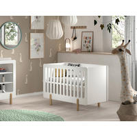 GITTERBETT 60/120 cm  - Weiß, MODERN, Holzwerkstoff (60/120cm) - Vipack