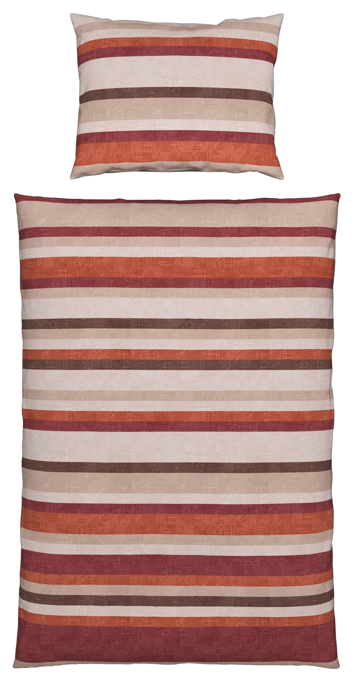 POSTEĽNÁ BIELIZEŇ, renforcé, terakota, 140/220 cm - terakota, Konventionell, textil (140/220cm) - Esposa