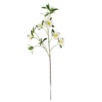 MŰNÖVÉNY - barna/fehér, Basics, műanyag (83cm)