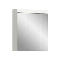 SPIEGELSCHRANK 60/70/18 cm  - Weiß, Trend, Glas/Holzwerkstoff (60/70/18cm) - MID.YOU