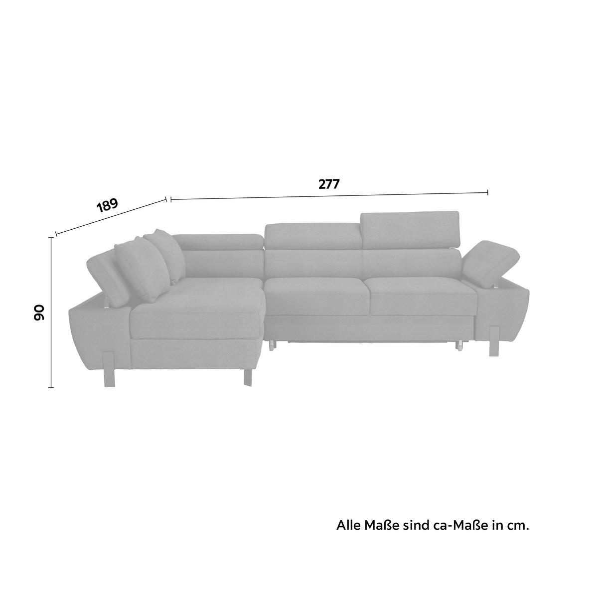 HÖRNSOFFA i vävt tyg mörkgrön  - grön/ljusgrå, Modern, metall/textil (93/90/277cm) - MID.YOU