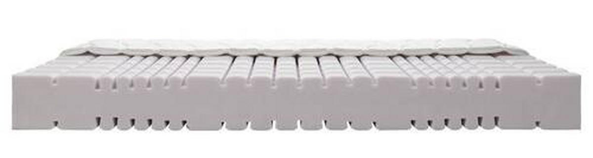 KALTSCHAUMMATRATZE 90/200 cm Höhe ca. 24 cm  - Weiss, Basics, Textil (90/200cm) - Sleeptex