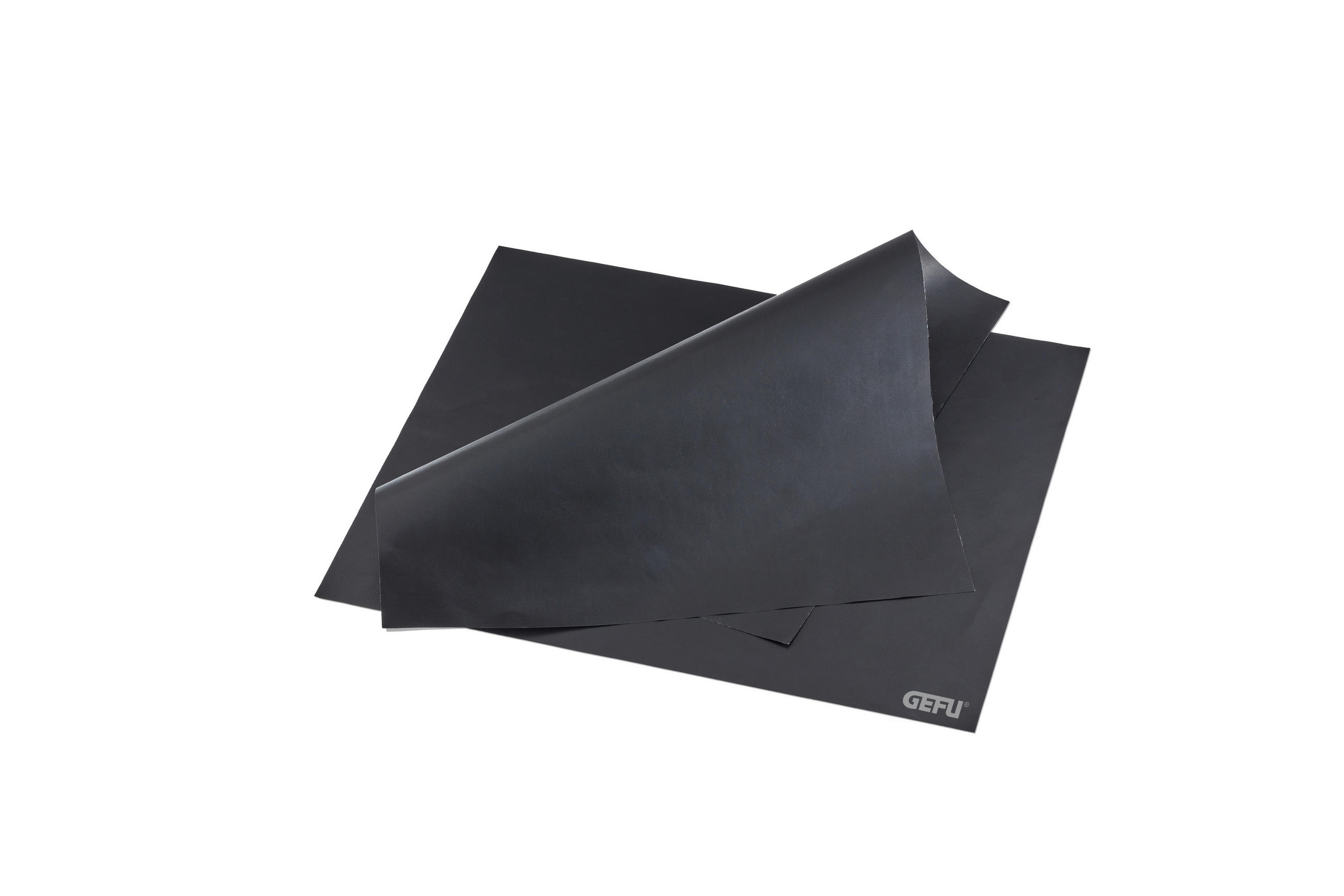 DAUERBACKFOLIE 2-teilig  - Schwarz, KONVENTIONELL, Kunststoff/Textil (39/0,02/44cm) - Gefu