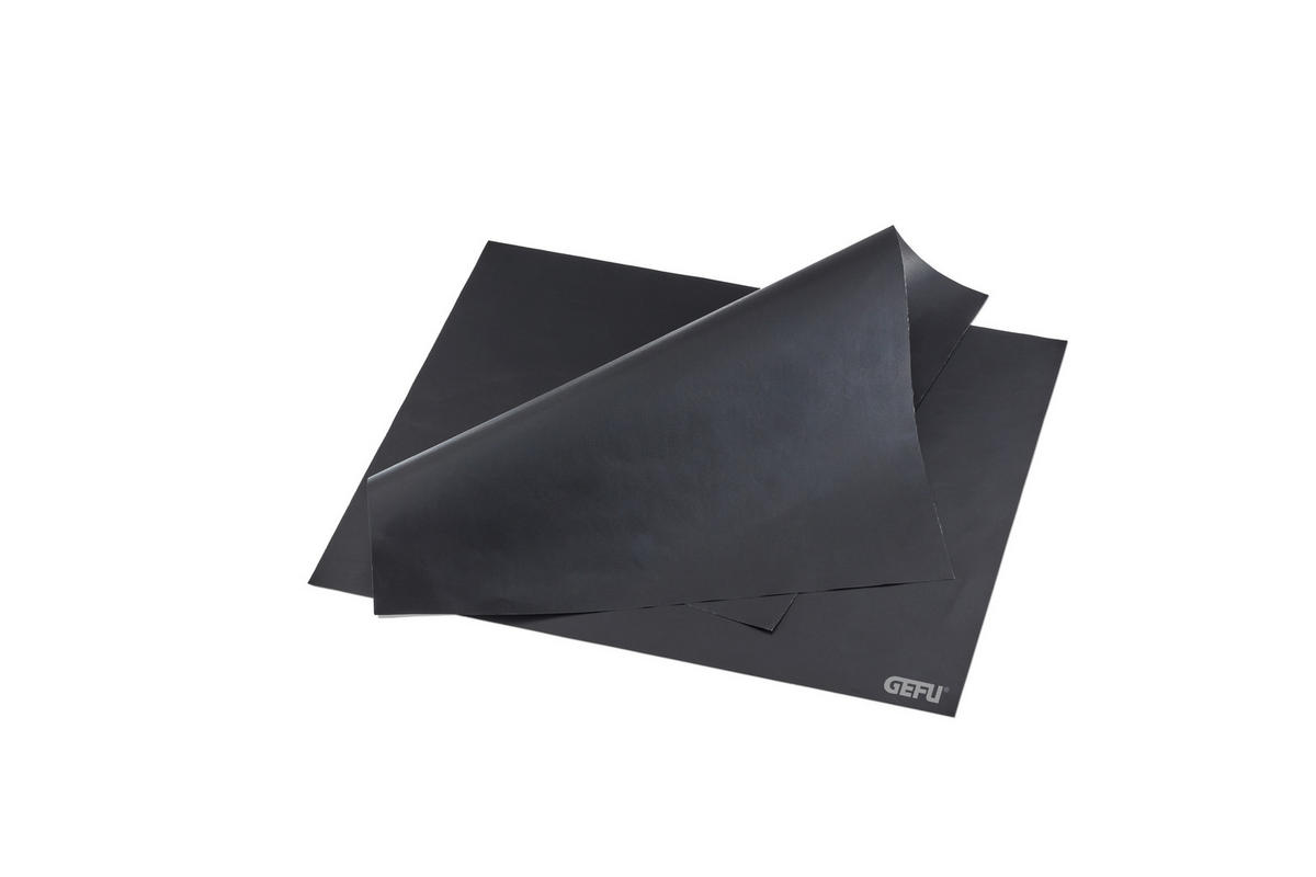 DAUERBACKFOLIE - Schwarz, KONVENTIONELL, Kunststoff/Textil (39/0,02/44cm) - Gefu