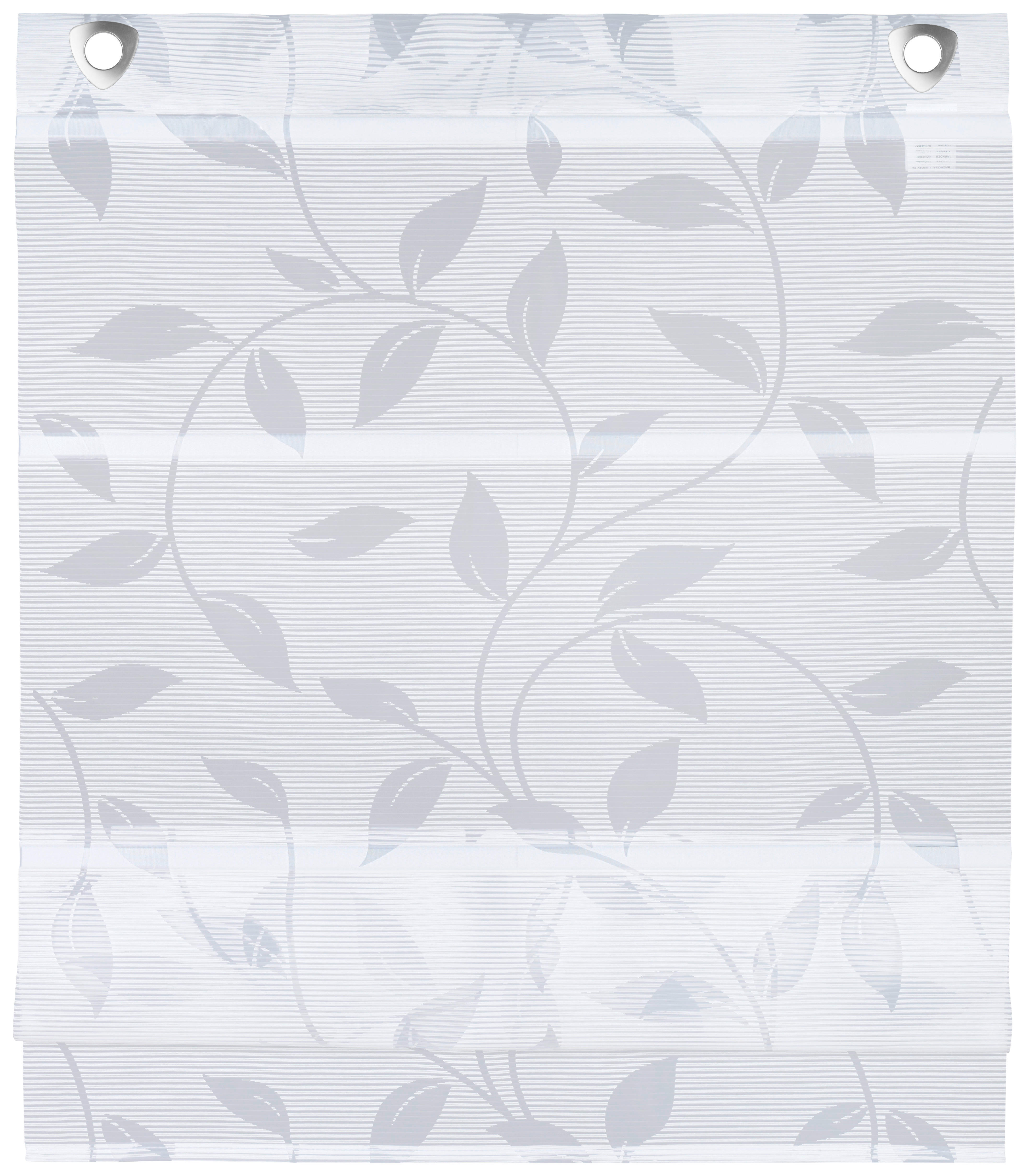 MAGNETROLLO  halbtransparent  45/130 cm    - Weiß, Natur, Textil (45/130cm) - Novel