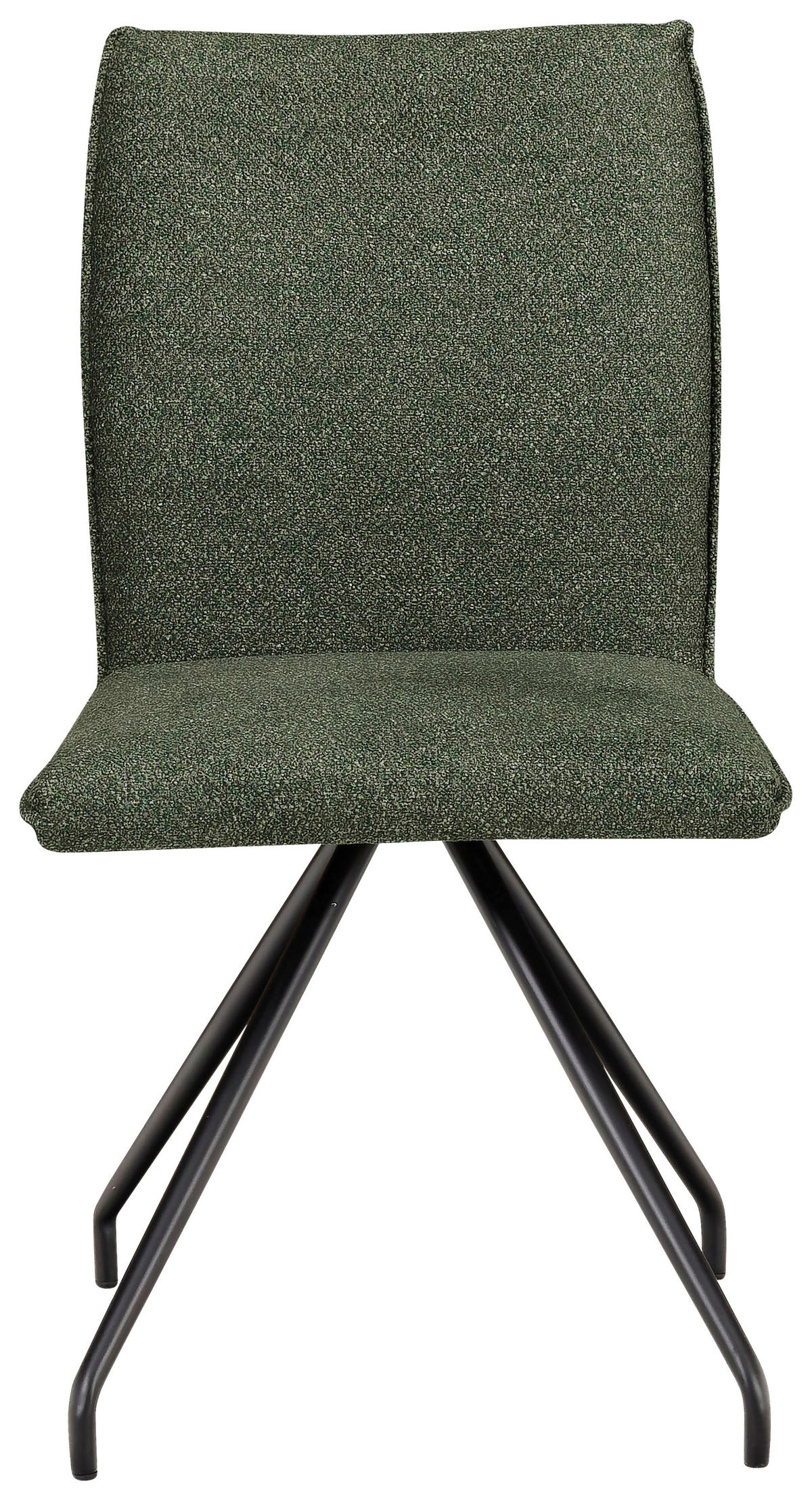 STUHL  Stoffauswahl, Typenauswahl Mikrofaser  - Schwarz/Grün, Design, Textil/Metall (49/91/60cm) - Moderano