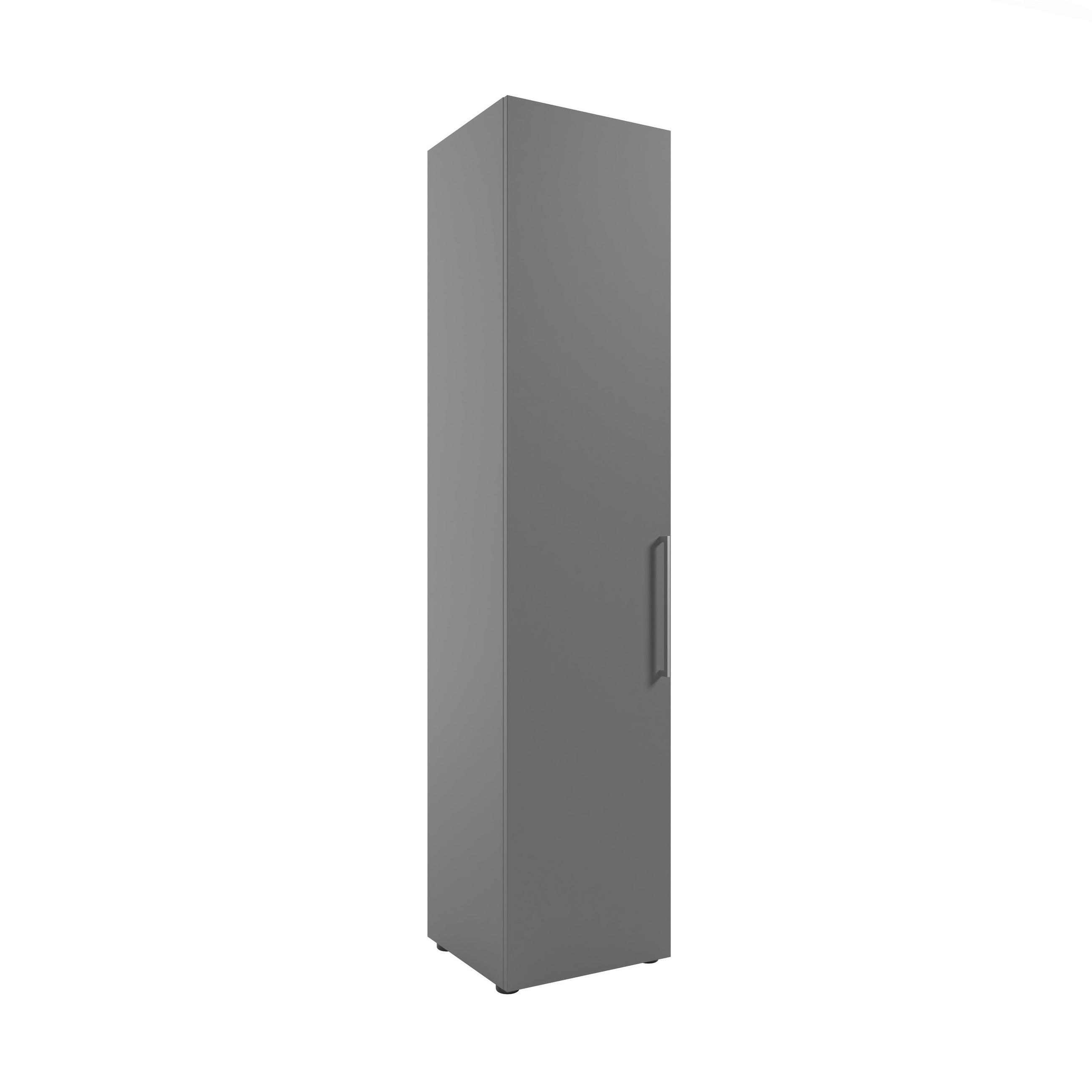 AKTENSCHRANK Grau  - Grau, MODERN, Holzwerkstoff (44,9/201/42,9cm) - Novel