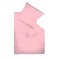 BETTWÄSCHE Satin 155/200 cm  - Pink, Basics, Textil (155/200cm) - Fleuresse