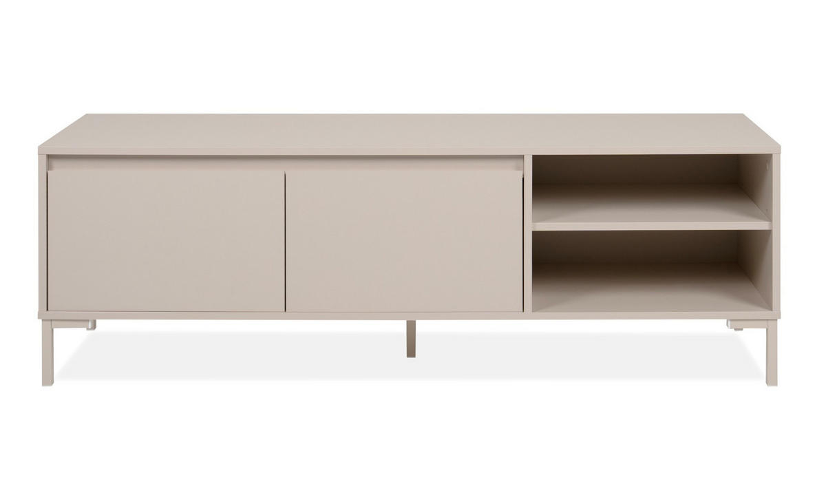 TV-ELEMENT  - Kaschmir, Design, Holzwerkstoff/Metall (150/49/40cm) - MID.YOU