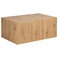 COUCHTISCH 90/60/40 cm rechteckig Eichefarben  - Eichefarben, Design, Holzwerkstoff (90/60/40cm) - MID.YOU
