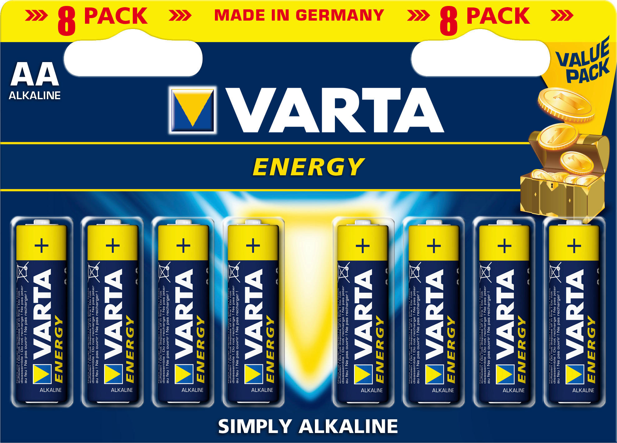 BATTERIE - Basics (1,05/4,45/1,05cm) - Varta