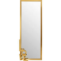 WANDSPIEGEL 70/200/7 cm    in rechteckig  - Goldfarben, Design, Glas/Metall (70/200/7cm) - Kare-Design