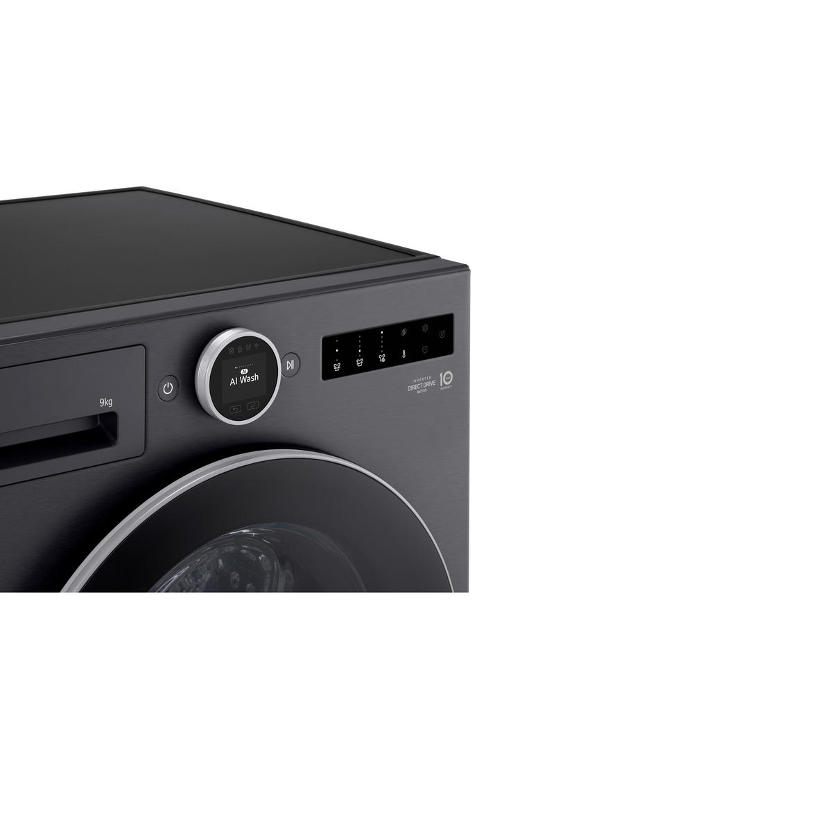 WASCHMASCHINE F4WX9092B   - Schwarz, Basics, Metall (60/89/56,5cm) - LG