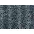 ECKSOFA  in Flachgewebe Blau  185/264 cm  - Blau/Schwarz, Design, Kunststoff/Textil (185/264cm) - Belluti