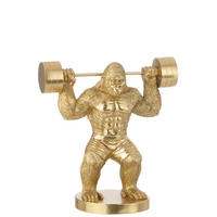 DEKOAFFE - Goldfarben, Basics, Kunststoff (58/31/62,5cm)