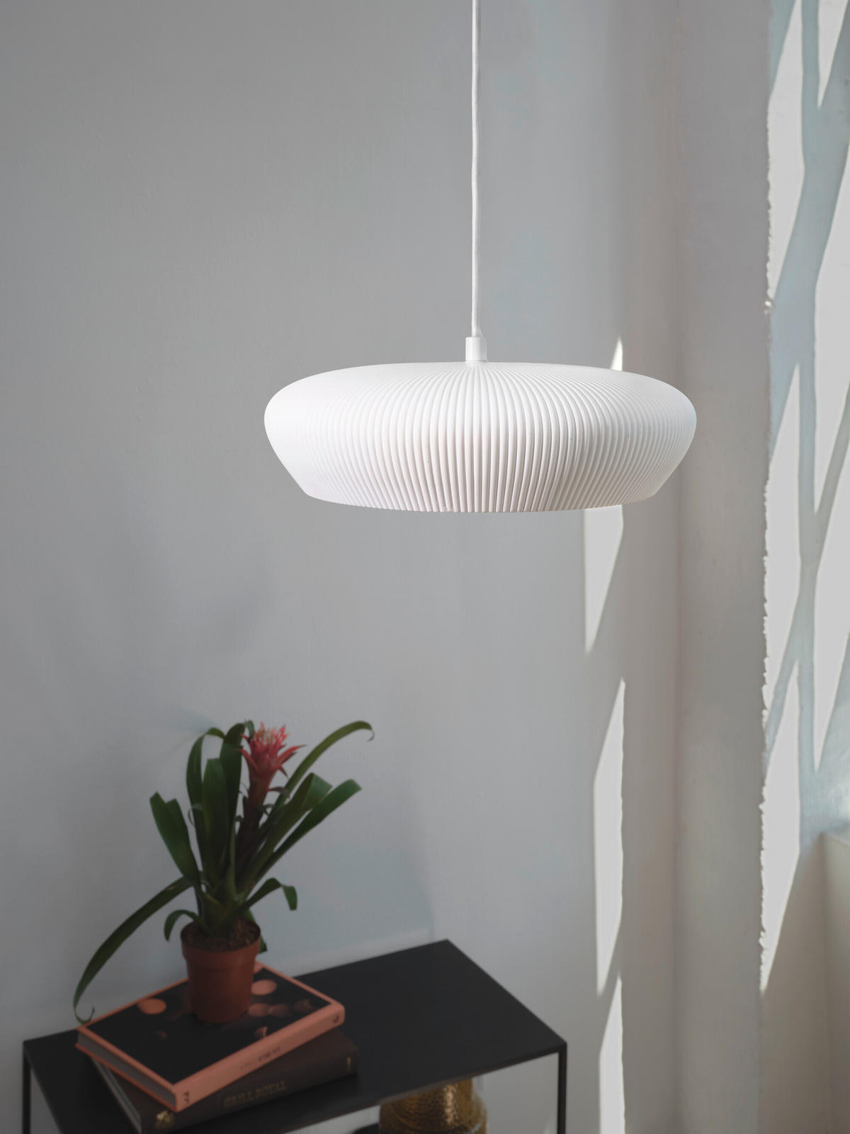 PENDELLEUCHTE 28,3/114 cm   - Weiß, Design, Stein/Metall (28,3/114cm) - Ledvance