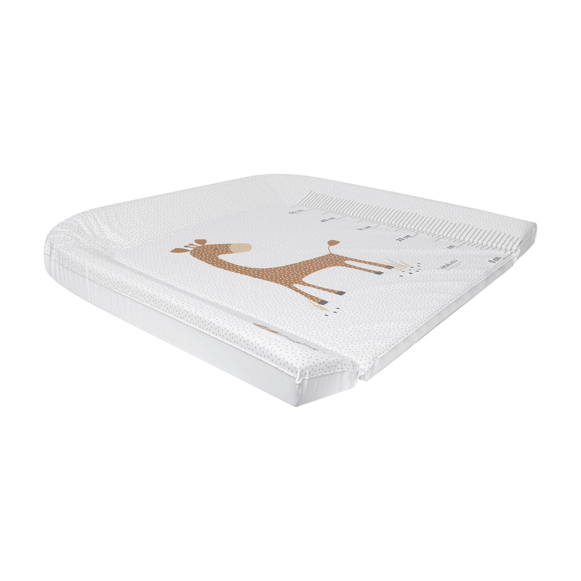 WICKELAUFLAGE - Taupe, Basics, Kunststoff (72/77/6,5cm) - Bebe Jou