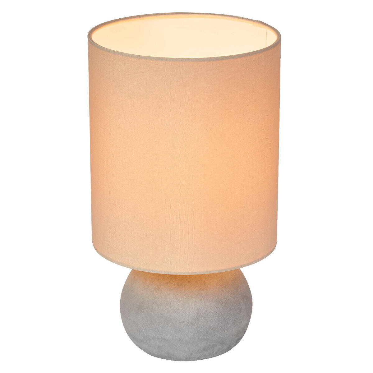 TISCHLEUCHTE 22/38 cm   - Beige/Grau, Natur, Stein (22/38cm) - Ledvance