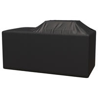 ABDECKHAUBE - Schwarz, Basics, Kunststoff (198/117/63,3cm) - Dieter Knoll