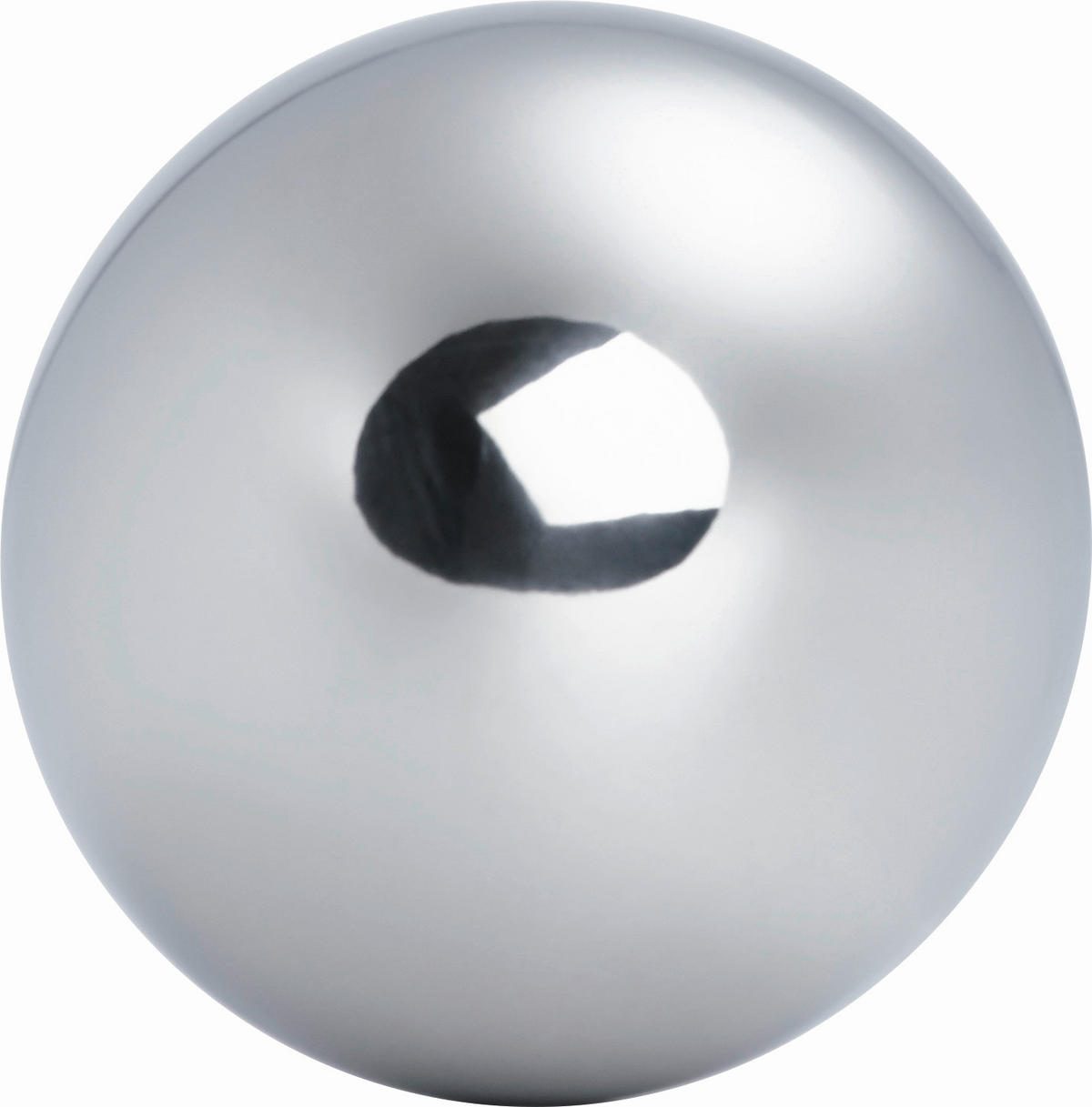 DEKOBÄLLE - Silberfarben, Design, Metall (13cm)