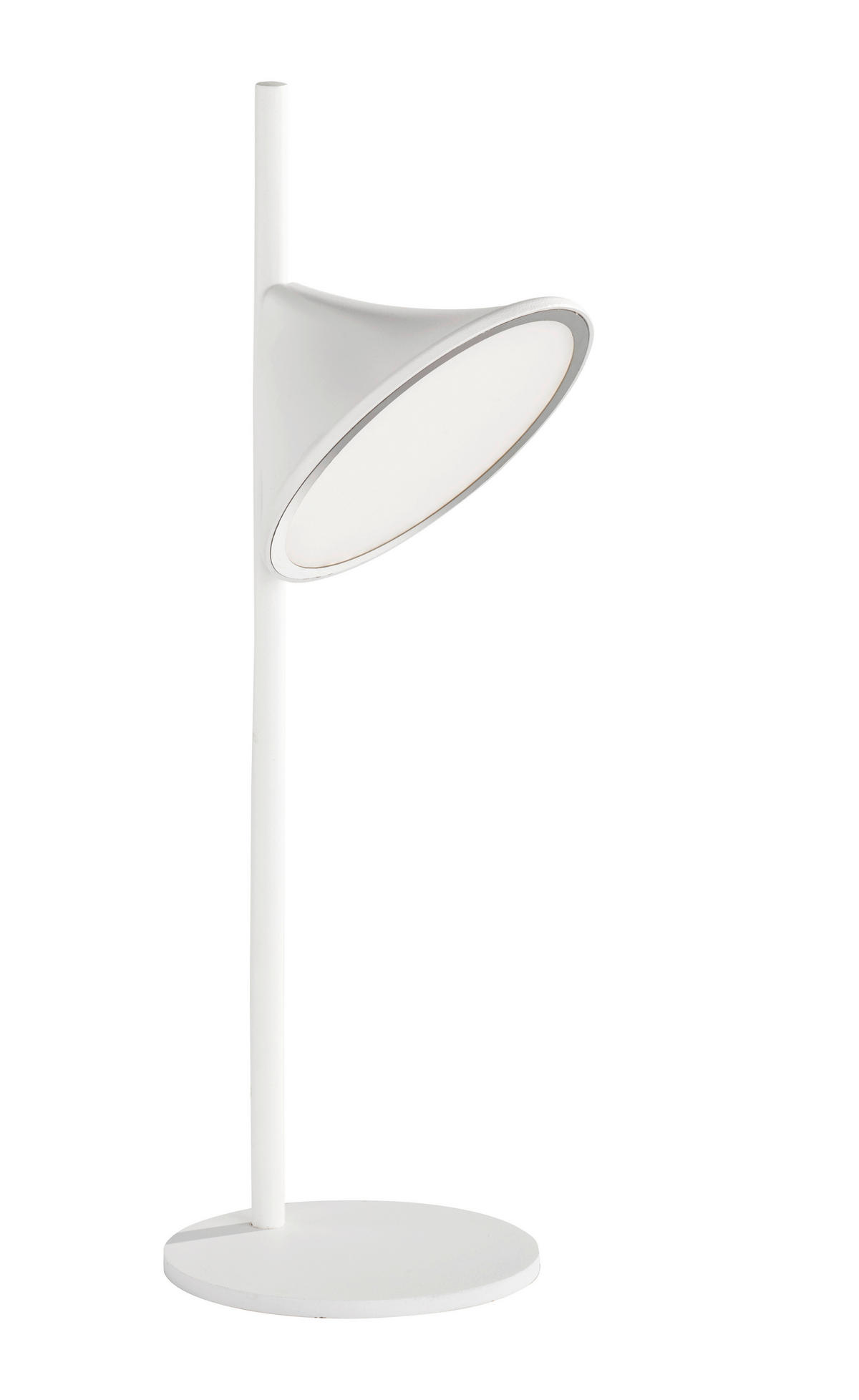 LED-TISCHLEUCHTE - Weiss, Basics, Metall (13/42cm)
