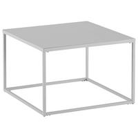 COUCHTISCH in Metall 60/60/40 cm  - Weiß, Design, Metall (60/60/40cm) - MID.YOU