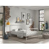 KINDER-/JUNIORBETT - Weiß, ROMANTIK / LANDHAUS, Holz/Metall (140/200cm) - MID.YOU