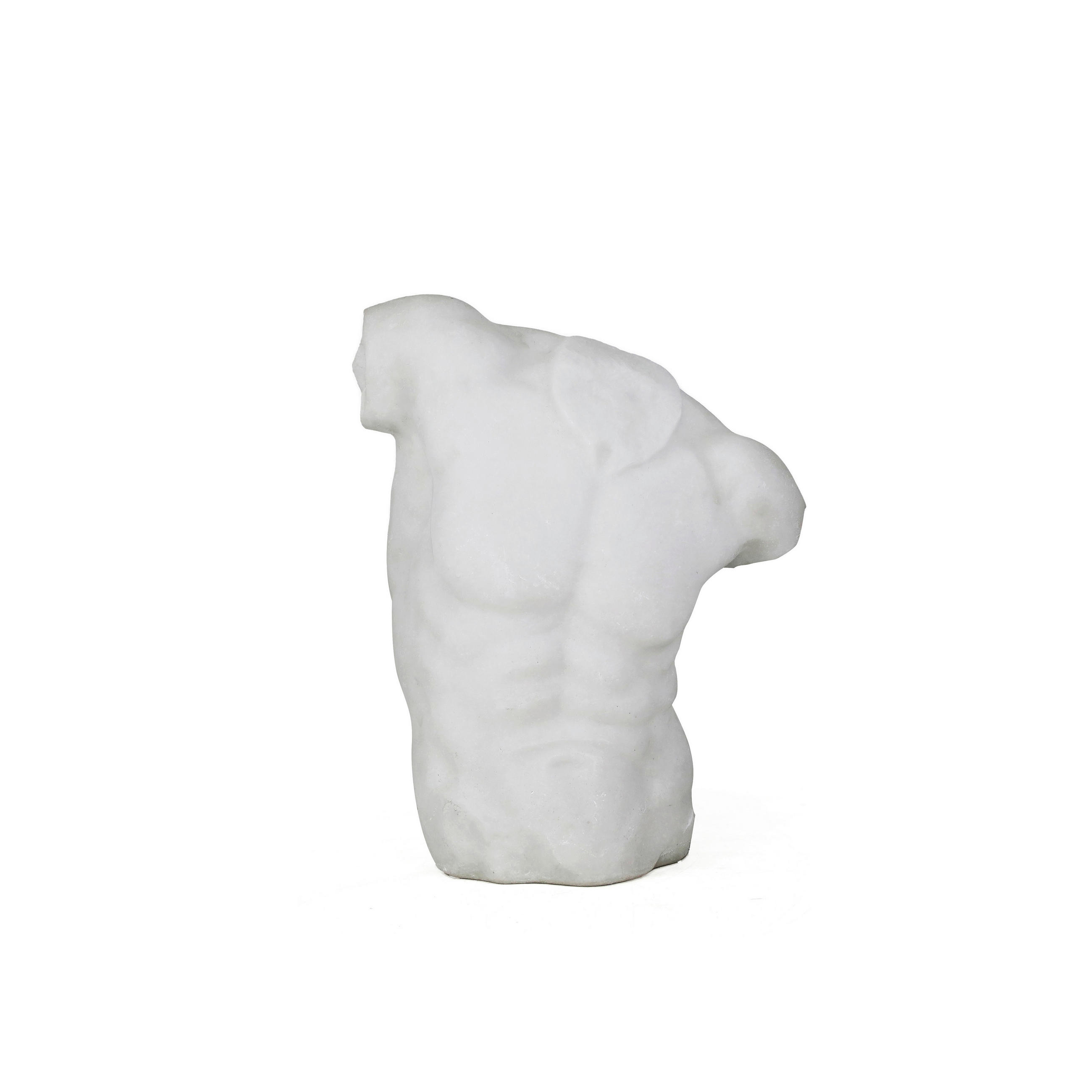 DEKOBÜSTE - Weiß, Trend, Kunststoff (34/42/20cm) - Ambia Home